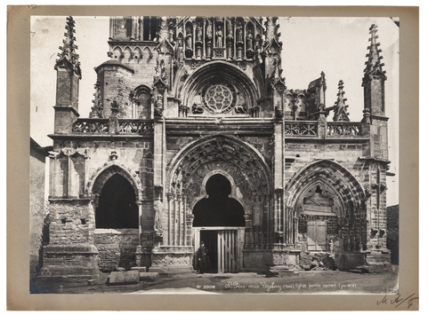 Vorschaubild Saint-Père sous Vézelay: Notre-Dame. Foto von Séraphin-Médéric Mieusement Nr. 2908, aufgenommen 1878